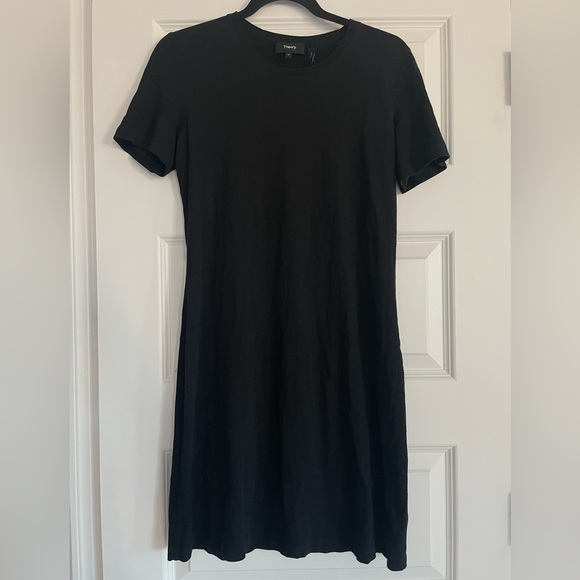 Theory Black Mini Dress - Picture 1 of 7